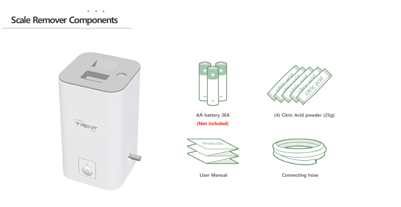 Tyent - Deep Cleaning Scale Remover